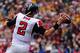 LANDOVER, MD - OCTOBER 07: Quarterback Matt Ryan #2 of the Atlanta Falcons throws against the Washington Redskins in the third quarter at FedExField on October 7, 2012 in Landover, Maryland. The Atlanta Falcons won, 24-17. (Photo by Patrick Smith/Getty Images)