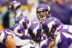 MINNEAPOLIS, MN - OCTOBER 7: Christian Ponder #7 of the Minnesota Vikings looks for a receiver before the snap against the Tennessee Titans at the Hubert H. Humphrey Metrodome on October 7, 2012 in Minneapolis, Minnesota. (Photo by Adam Bettcher/Getty Images)