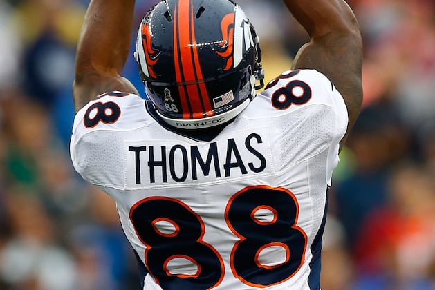 Broncos' Demaryius Thomas Shows Brilliance but Needs to Avoid Fumbles