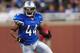 Oct 16, 2011; Detroit, MI, USA; Detroit Lions running back Jahvid Best (44) looks for running room in the third quarter against the San Francisco 49ers at Ford Field. Mandatory Credit: Andrew Weber- US PRESSWIRE