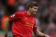 LIVERPOOL, ENGLAND - OCTOBER 07: Steven Gerrard of Liverpool in action during the Barclays Premier League match between Liverpool and Stoke City at Anfield on October 7, 2012 in Liverpool, England. (Photo by Clive Brunskill/Getty Images)