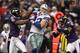 IRVING, TX - DECEMBER 20: Jason Witten #82 of the Dallas Cowboys clutches the ball as cornerback Frank Walker #41 and Evan Oglesby #25 of the Baltimore Ravens defend the play during their NFL game at Texas Stadium on December 20, 2008 in Irving, Texas. The Ravens defeated the Cowboys 33-24. (Photo by Ronald Martinez/Getty Images)