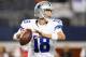 ARLINGTON, TX - OCTOBER 01: Kyle Orton #18 of the Dallas Cowboys throws the ball against the Chicago Bears at Cowboys Stadium on October 1, 2012 in Arlington, Texas. (Photo by Ronald Martinez/Getty Images)