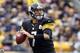 PITTSBURGH, PA - OCTOBER 07: Ben Roethlisberger #7 of the Pittsburgh Steelers drops back to pass against the Philadelphia Eagles during the game on October 7, 2012 at Heinz Field in Pittsburgh, Pennsylvania. (Photo by Justin K. Aller/Getty Images)