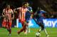 MONACO - AUGUST 31: Ramires of Chelsea in action with Adrian Lopez of Atletico Madrid during the UEFA Super Cup match between Chelsea and Atletico Madrid at Louis II Stadium on August 31, 2012 in Monaco, Monaco. (Photo by Chris Brunskill/Getty Images)