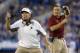 South Carolina head coach Steve Spurrier (left)