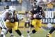 PITTSBURGH, PA - SEPTEMBER 16: Jonathan Dwyer #27 of the Pittsburgh Steelers carries the ball against the New York Jets during the game on September 16, 2012 at Heinz Field in Pittsburgh, Pennsylvania. The Steelers defeated the Jets 27-10. (Photo by Justin K. Aller/Getty Images)