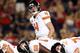 TUCSON, AZ - SEPTEMBER 29: Quarterback Sean Mannion #4 of the Oregon State Beavers during the college football game against the Arizona Wildcats at Arizona Stadium on September 29, 2012 in Tucson, Arizona. The Beavers defeated the Wildcats 38-35. (Photo by Christian Petersen/Getty Images)