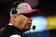 EAST RUTHERFORD, NJ - OCTOBER 08: Head coach Rex Ryan of the New York Jets reacts as he coaches against the Houston Texans at MetLife Stadium on October 8, 2012 in East Rutherford, New Jersey. (Photo by Elsa/Getty Images)