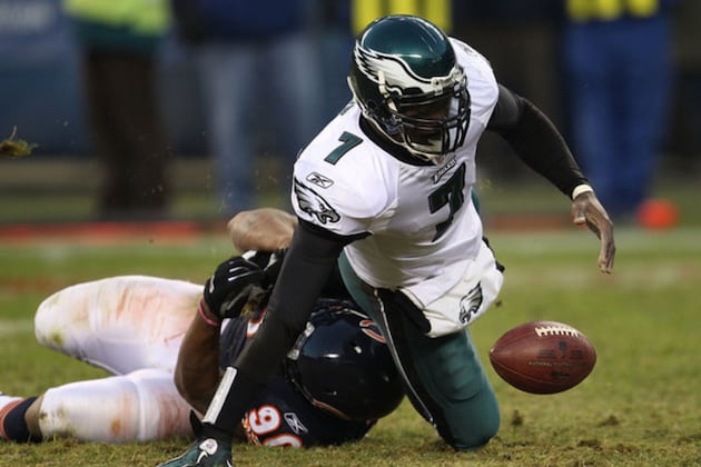 Michael Vick Carried Football Around Eagles Facility