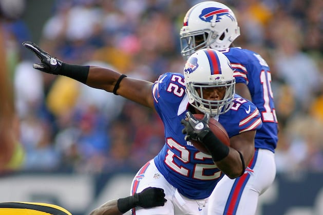 Bills' Jackson Tries to Make the Most of Splitting Carries with Spiller