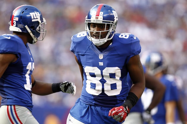 Giants List WR Hakeem Nicks as 'Questionable' for Sunday