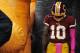 LANDOVER, MD - OCTOBER 07: Quarterback Robert Griffin III #10 of the Washington Redskins looks down in the tunnel before playing the Atlanta Falcons at FedExField on October 7, 2012 in Landover, Maryland. The Atlanta Falcons won, 24-17. (Photo by Patrick Smith/Getty Images)