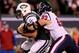 EAST RUTHERFORD, NJ - OCTOBER 08: Tim Tebow #15 of the New York Jets runs with the ball against J.J. Watt #99 of the Houston Texans in the second half at MetLife Stadium on October 8, 2012 in East Rutherford, New Jersey. (Photo by Alex Trautwig/Getty Images)