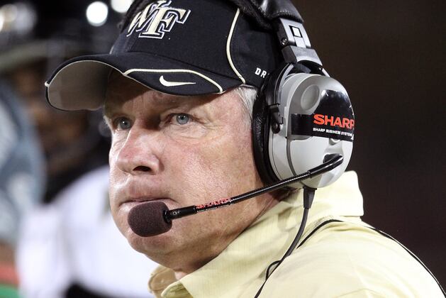 Wake Forest's Jim Grobe Talks Suspensions