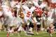BLOOMINGTON, IN - OCTOBER 13: Braxton Miller #5 of the Ohio State Buckeyes runs with the ball during the game against the Indiana Hoosiers at Memorial Stadium on October 13, 2012 in Bloomington, Indiana. (Photo by Andy Lyons/Getty Images)