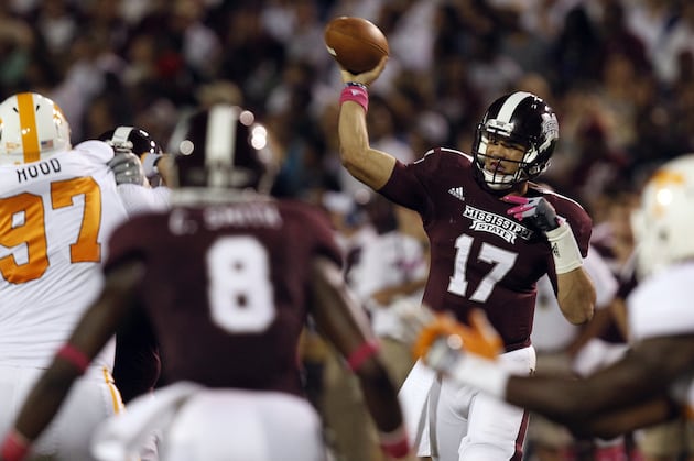 No. 19 Mississippi St. 41, Tennessee 31