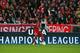 MUNICH, GERMANY - APRIL 03: David Alaba of Muenchen runs with the ball during the UEFA Champions League quarter-final second leg match at Allianz Arena on April 3, 2012 in Munich, Germany. (Photo by Martin Rose/Bongarts/Getty Images)