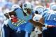 SAN DIEGO, CA - SEPTEMBER 16: Chris Johnson #28 of the Tennessee Titans carries the ball against the San Diego Chargers at Qualcomm Stadium on September 16, 2012 in San Diego, California. (Photo by Harry How/Getty Images)