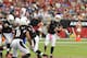 This clean of a pocket is a rarity for Arizona Cardinals QB Kevin Kolb.