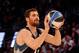 ORLANDO, FL - FEBRUARY 25: Kevin Love of the Minnesota Timberwolves competes during the Foot Locker Three-Point Contest part of 2012 NBA All-Star Weekend at Amway Center on February 25, 2012 in Orlando, Florida. NOTE TO USER: User expressly acknowledges and agrees that, by downloading and or using this photograph, User is consenting to the terms and conditions of the Getty Images License Agreement. (Photo by Mike Ehrmann/Getty Images)