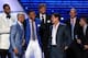 LOS ANGELES, CA - JULY 13: (L-R) NBA Dallas Mavericks Tyson Chandler, Jason Kidd, Shawn Marion, Dirk Nowitzki, Owner Mark Cuban, Brian Cardinal and Jose Juan Barea accept award for Best Team atThe 2011 ESPY Awards at Nokia Theatre L.A. Live on July 13, 2011 in Los Angeles, California. (Photo by Kevin Winter/Getty Images)