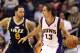 PHOENIX - OCTOBER 12: Steve Nash #13 of the Phoenix Suns looks to pass the ball during the preseason NBA game against the Utah Jazz at US Airways Center on October 12, 2010 in Phoenix, Arizona. NOTE TO USER: User expressly acknowledges and agrees that, by downloading and or using this photograph, User is consenting to the terms and conditions of the Getty Images License Agreement. (Photo by Christian Petersen/Getty Images)