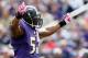 BALTIMORE, MD - OCTOBER 14: Liinebacker Ray Lewis #52 of the Baltimore Ravens motions to the crowd during the first half against the Dallas Cowboys at M&T Bank Stadium on October 14, 2012 in Baltimore, Maryland. (Photo by Rob Carr/Getty Images)