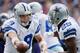 BALTIMORE, MD - OCTOBER 14: Quarterback Tony Romo #9 hands the ball off to running back DeMarco Murray #29 of the Dallas Cowboys during the first half against the Baltimore Ravens at M&T Bank Stadium on October 14, 2012 in Baltimore, Maryland. (Photo by Rob Carr/Getty Images)
