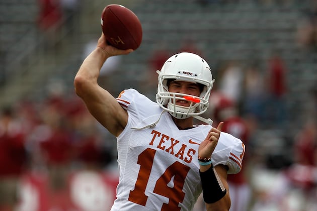 David Ash Injury: Longhorns Have No Shot at Beating Baylor Without Sophomore QB
