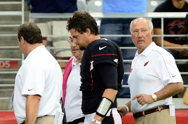 Kevin Kolb Leaves Arizona Cardinals Game with Injury