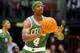 MILAN, ITALY - OCTOBER 07: Jason Terry # 4 of Celtics in action during the NBA Europe Live game between EA7 Emporio Armani Milano v Boston Celtics at Mediolanum Forum on October 7, 2012 in Milan, Italy. (Photo by Roberto Serra/Iguana Press/Getty Images)
