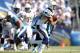 SAN DIEGO, CA - SEPTEMBER 16: Malcom Floyd #80 of the San Diego Chargers runs after his catch against the Tennessee Titans at Qualcomm Stadium on September 16, 2012 in San Diego, California. (Photo by Harry How/Getty Images)