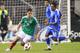 ARLINGTON, TX - JUNE 05: Javier Hernandez #14 of Mexico defends the ball from Eliseo Quintanilla #10 of El Salvador during the CONCACAF Gold Cup qualifying match at Cowboys Stadium on June 5, 2011 in Arlington, Texas. (Photo by Rick Yeatts/Getty Images)