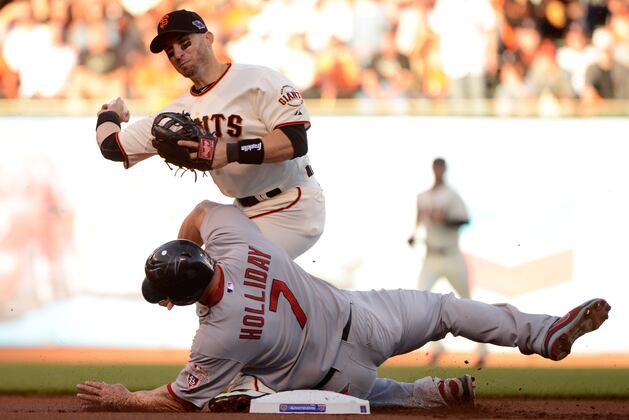 Matt Holliday's Takeout Slide Spices Up NLCS