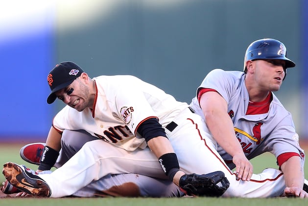 Matheny Defends Holliday's Slide