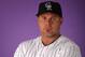 SCOTTSDALE, AZ - FEBRUARY 28: Jason Giambi #23 of the Colorado Rockies poses for a portrait during spring training photo day at Salt River Fields at Talking Stick on February 28, 2012 in Scottsdale, Arizona. (Photo by Christian Petersen/Getty Images)