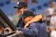 Kevin Long (l), Yankees' Hitting Coach