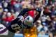 NASHVILLE, TN - SEPTEMBER 9: Brandon Lloyd #85 of the New England Patriots drops a pass during the season opener against the Tennessee Titans at LP Field on September 8, 2012 in Nashville, Tennessee. The Patriots defeated the Titans 34 to 13. (Photo by Wesley Hitt/Getty Images)