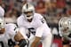 GLENDALE, AZ - AUGUST 17: Quarterback Terrelle Pryor #6 of the Oakland Raiders prepares to snap the football during the NFL preseason game against the Arizona Cardinals at the University of Phoenix Stadium on August 17, 2012 in Glendale, Arizona. (Photo by Christian Petersen/Getty Images)