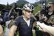 ASPEN, CO - AUGUST 25: Lance Armstrong finishes the Power of Four Mountain Bike Race on Aspen Mountain on August 25, 2012 in Aspen, Colorado. (Photo by Riccardo S. Savi/Getty Images)