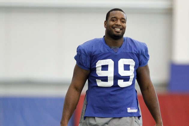 Giants' Chris Canty Will Return to Practice This Week