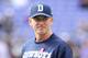 October 14, 2012; Baltimore, MD, USA; Dallas Cowboys head coach Jason Garrett prior to their game against the Baltimore Ravens at M&T Bank Stadium. Mandatory Credit: Mitch Stringer-US PRESSWIRE