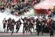Oct 6, 2012; Lubbock, TX, USA; The Texas Tech Red Raiders enter Jones AT&T Stadium for the game against the Oklahoma Sooners. Oklahoma defeated Texas Tech 41-20. Mandatory Credit: Michael C. Johnson-US PRESSWIRE