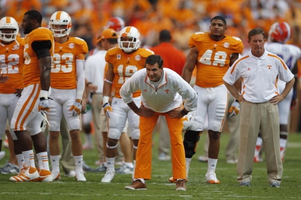 Jim Chaney: Fumbles Are Vols' Biggest Worry Against Alabama