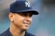 DETROIT, MI - OCTOBER 16: Alex Rodriguez #13 of the New York Yankees looks on during batting practice against the Detroit Tigers during game three of the American League Championship Series at Comerica Park on October 16, 2012 in Detroit, Michigan. (Photo by Leon Halip/Getty Images)