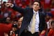 LOS ANGELES, CA - MAY 20: Head coach Vinny Del Negro of the Los Angeles Clippers reacts in the second half while taking on the San Antonio Spurs in Game Four of the Western Conference Semifinals in the 2012 NBA Playoffs on May 20, 2011 at Staples Center in Los Angeles, California. NOTE TO USER: User expressly acknowledges and agrees that, by downloading and or using this photograph, User is consenting to the terms and conditions of the Getty Images License Agreement. (Photo by Harry How/Getty Images)