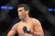 August 4, 2012; Los Angeles, CA, USA; Lyoto Machida fights Ryan Bader during the light heavyweight match at Staples Center. Mandatory Credit: Gary A. Vasquez-US PRESSWIRE