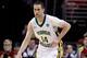 CLEVELAND, OH - MARCH 18: Luke Hancock #14 of the George Mason Patriots brings the ball up court against the Villanova Wildcats during the second round of the 2011 NCAA men's basketball tournament at Quicken Loans Arena on March 18, 2011 in Cleveland, Ohio. (Photo by Gregory Shamus/Getty Images)