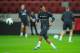 WARSAW, POLAND - OCTOBER 15: Ashley Cole in action during the England training session ahead of their FIFA World Cup qualifier against Poland at the National Stadium on October 15, 2012 in Warsaw, Poland. (Photo by Michael Regan/Getty Images)
